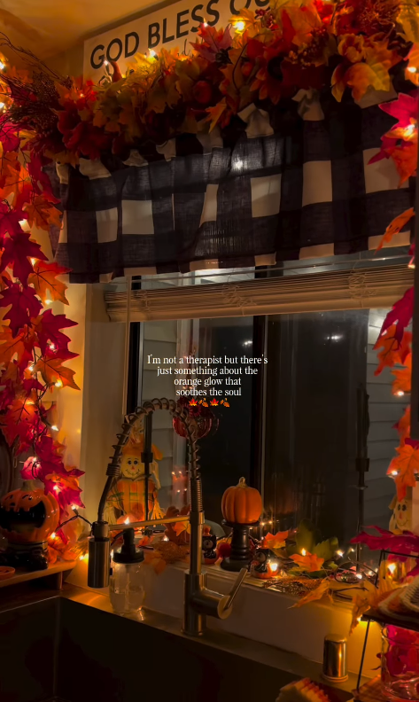 GOD BLESS I'm not a therapist but there's just something about the orange glow that soothes the soul