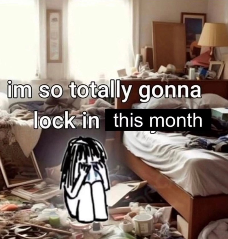 im so totally gonna lock in this month