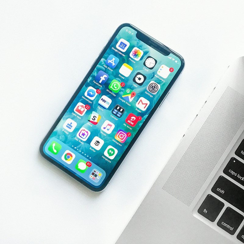 5:12 31 Google Calendar Photos Clock A 三の Reminders App Store Notes fo Facebook 11 Uber Settings 23 WhatsApp Google Maps Paytm Messenger 22 Paytm S Calcbot C Σ Gmail ว airtel My Airtel ta caps lock shift Zoho Mail Slack Music f* 110 B'days Day Stars Buffer 67 Instagram ་་ Hangouts fn control