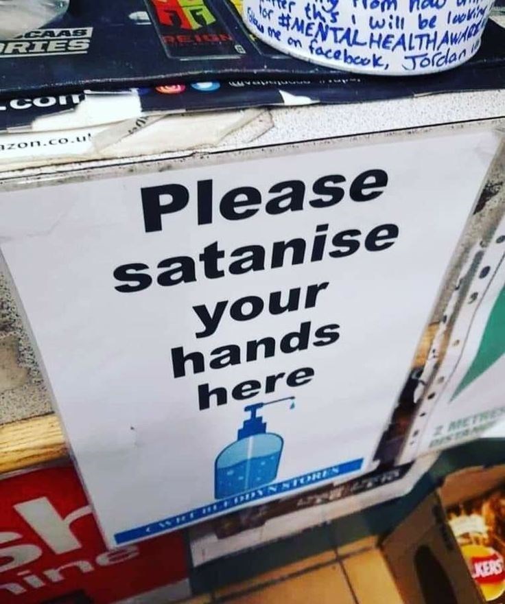 CAAS RIES Co azon.co.u Blame on ter this I will be lookin #MENTALHEALTHAWA facebook, Jordan Please satanise your hands here Z METRES DES KERS