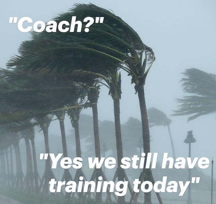 "Coach?" "Yes we still have training today"