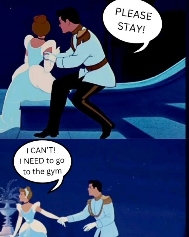 I CAN'T! I NEED to go to the gym PLEASE STAY!