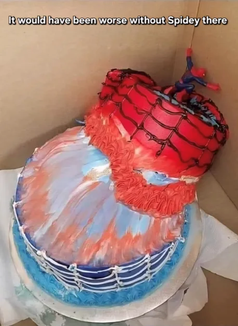 It would have been worse without Spidey there