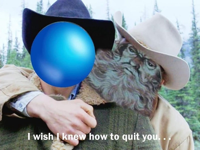 I wish I knew how to quit you..