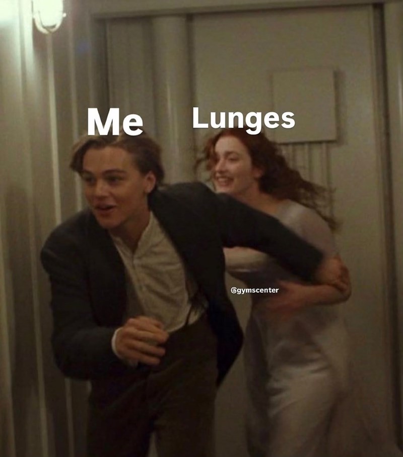Me Lunges ⑥gymscenter