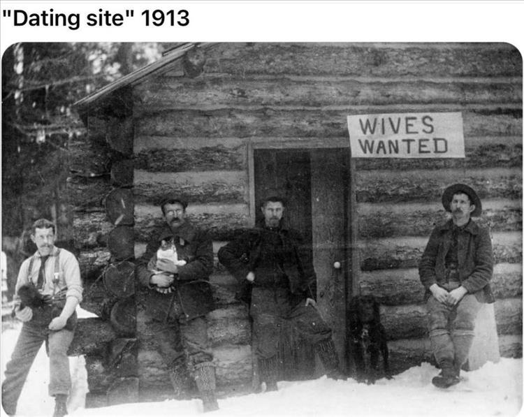 "Dating site" 1913 WIVES WANTED