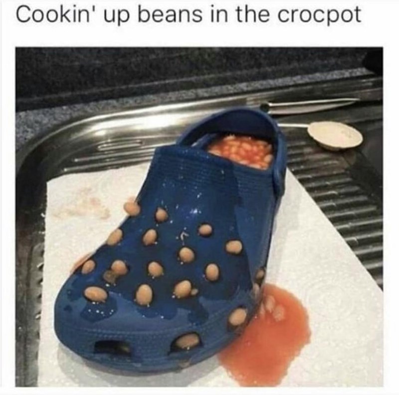 Cookin' up beans in the crocpot