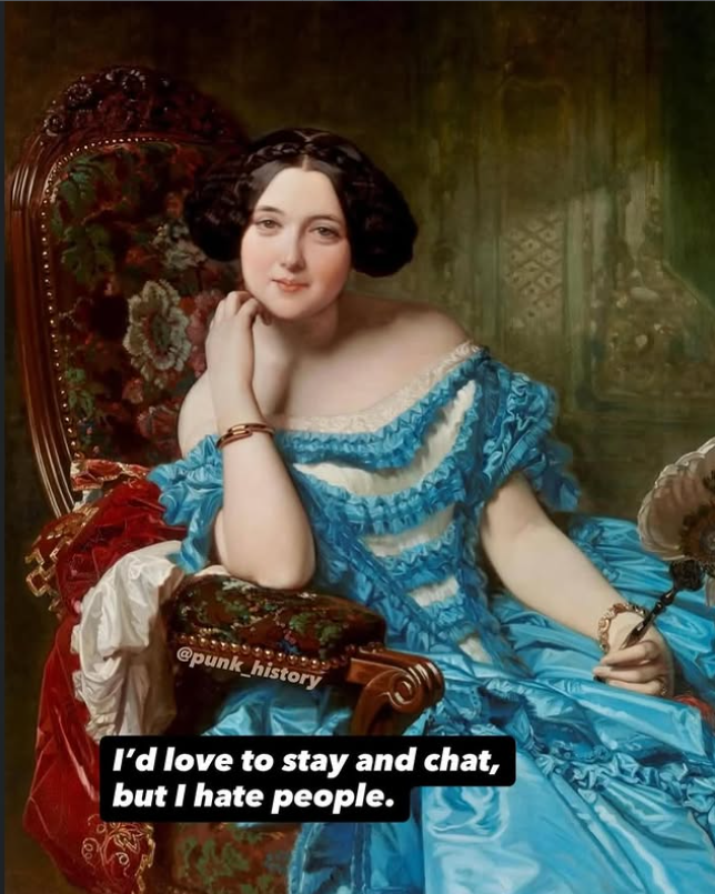 @punk_history I'd love to stay and chat, but I hate people.