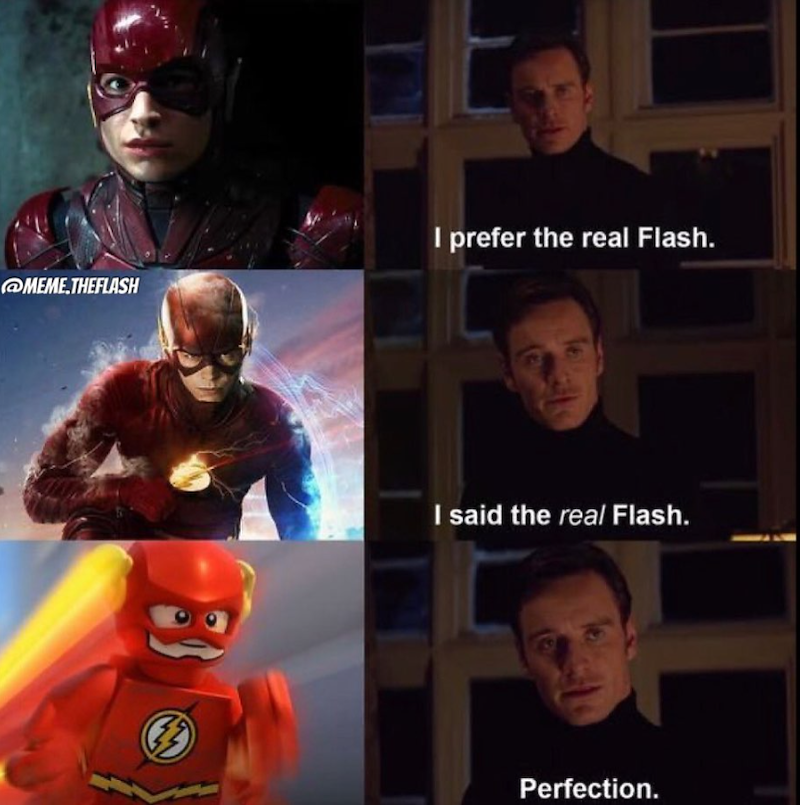 @MEME.THEFLASH I prefer the real Flash. I said the real Flash. Perfection.