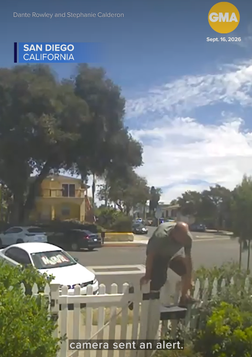 Dante Rowley and Stephanie Calderon SAN DIEGO CALIFORNIA Mar camera sent an alert. GMA Sept. 16, 2026