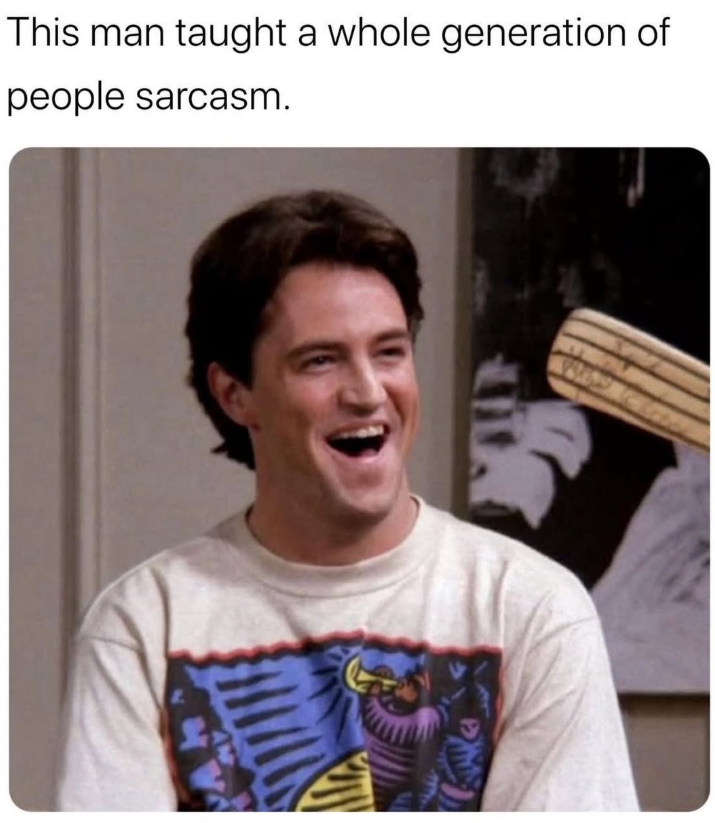 This man taught a whole generation of people sarcasm.