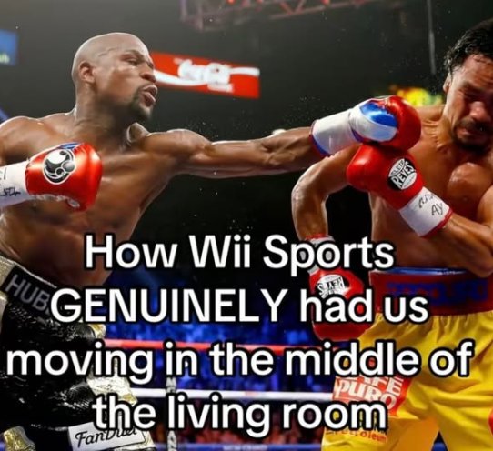 REYES Ay How Wii Sports HUBGENUINELY had us moving in the middle of PUR the living room Fant