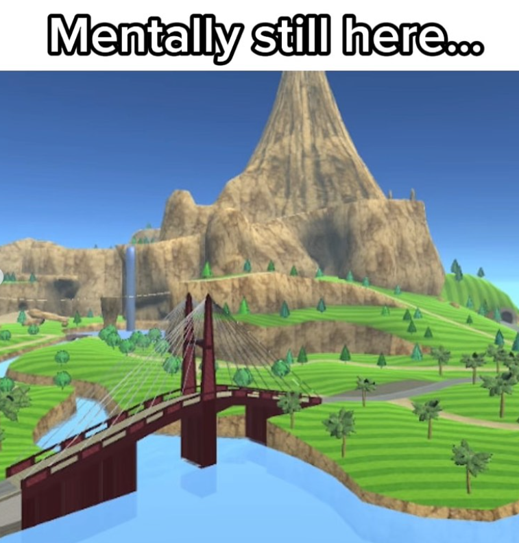 Mentally still here...