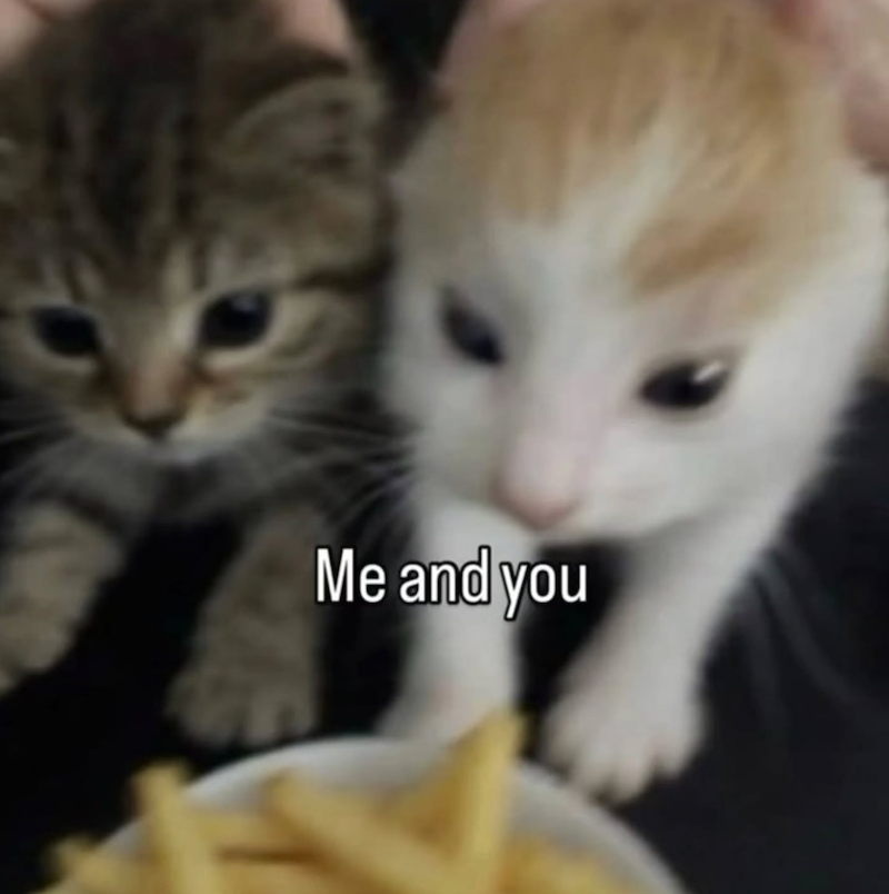 Me and you