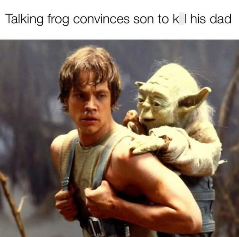Talking frog convinces son to k I his dad