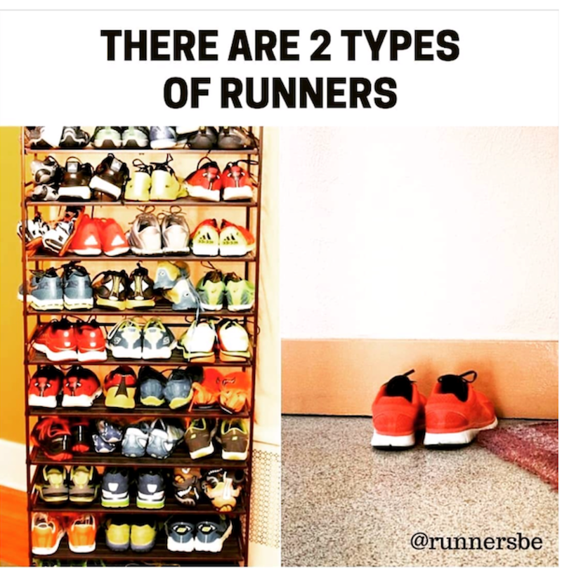 THERE ARE 2 TYPES OF RUNNERS @runnersbe