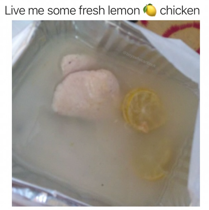 Live me some fresh lemon chicken @boyswhocancook