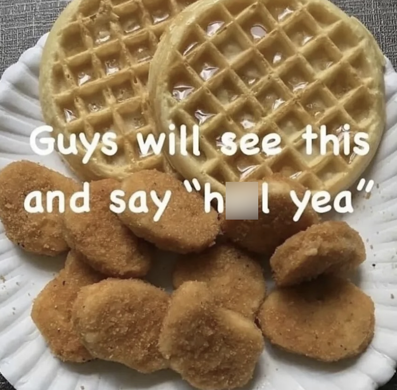 Guys will see this and say "h yea