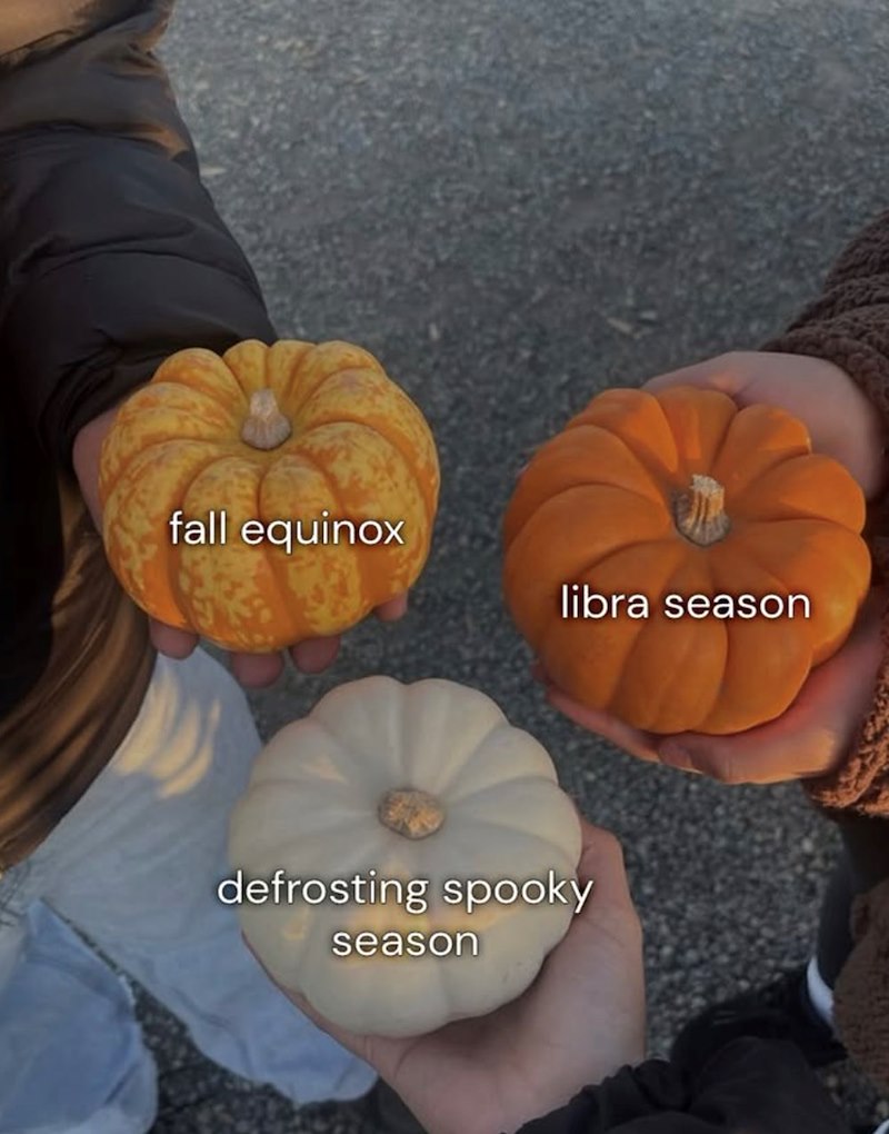 fall equinox libra season defrosting spooky season