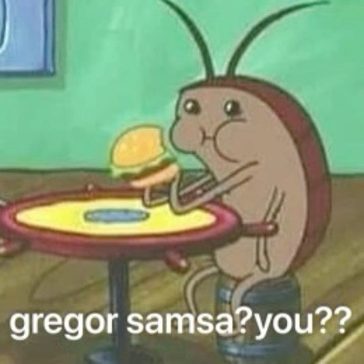 gregor samsa?you??