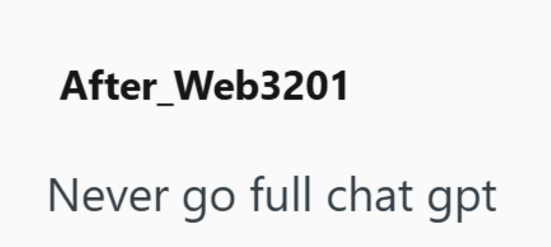 After_Web3201 Never go full chat gpt