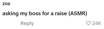zoe asking my boss for a raise (ASMR) Reply ❤24K