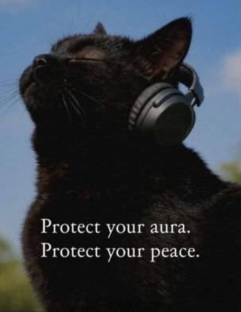 Protect your aura. Protect your peace.