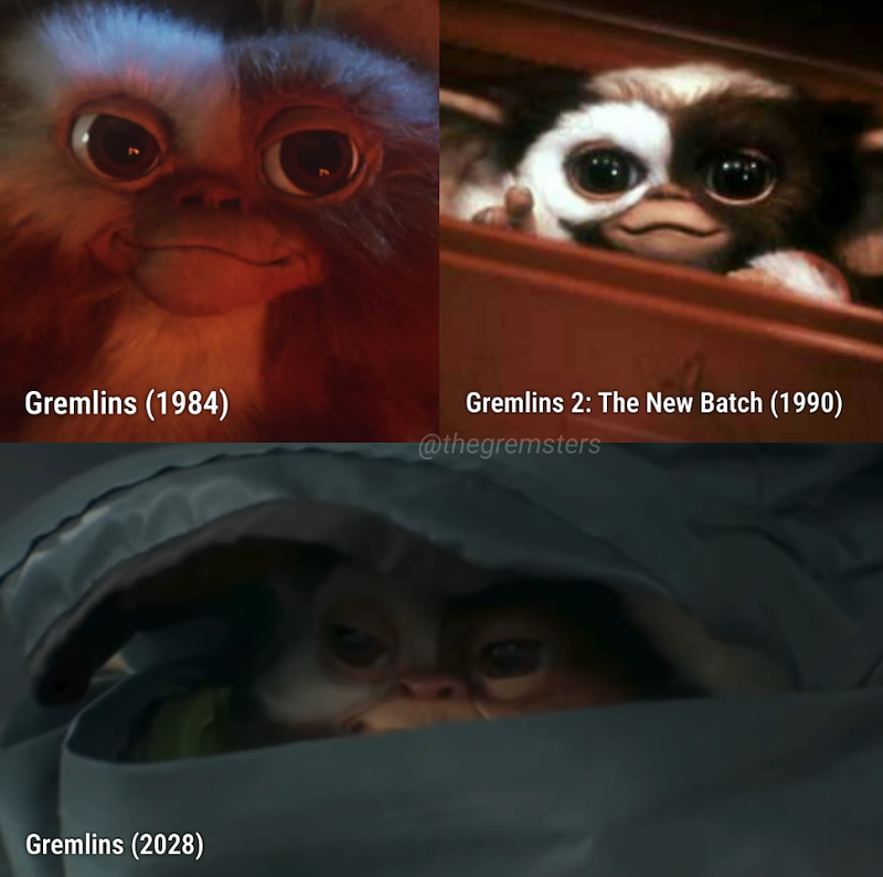 Gremlins (1984) Gremlins 2: The New Batch (1990) @thegremsters Gremlins (2028)