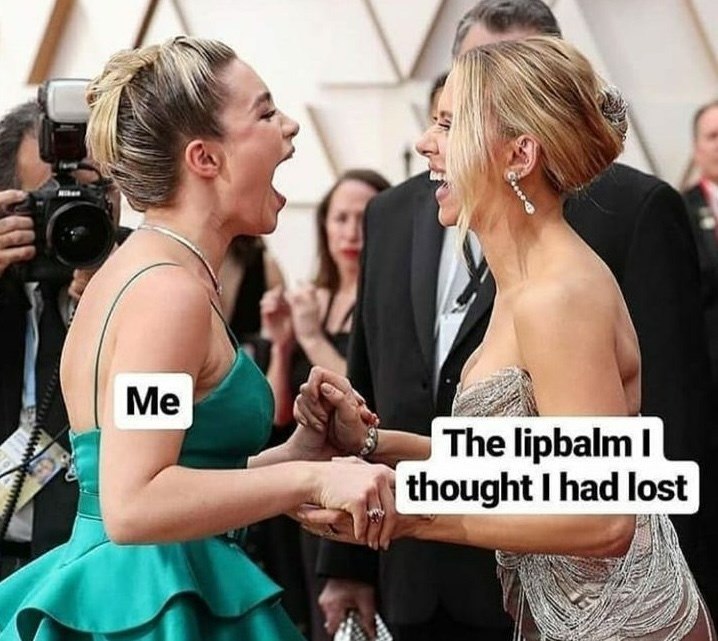 Me The lipbalm I thought I had lost