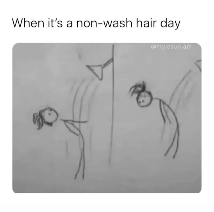 When it's a non-wash hair day @myjesusjam