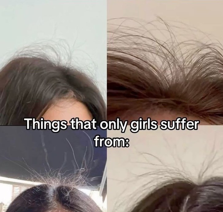 Things that only girls suffer from: