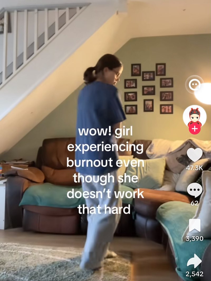 wow! girl experiencing burnout even though she doesn't work that hard + 47.3K 3,390 2,542