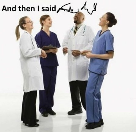 And then I said t