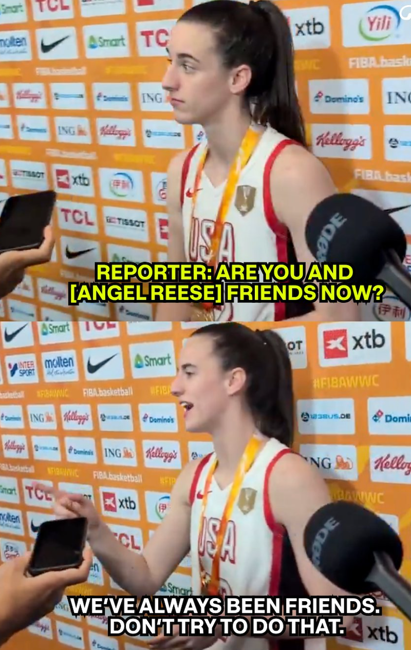 molten Smart TC xtb Yili WC FIBA bask ING ING Domino's IN Kellogg's FIBA bas ACTISSOT xtb TCL TISSOT USA ODE REPORTER: ARE YOU AND [ANGEL REESE] FRIENDS NOW? Smart I INTER molten SPORT (伊利 OT xxtb Smart #FIBAWWC asketball FIBANWC FIBA basketball FIBA INGS Kellogg's Domino's Hall Dominis ING Kellogg's 38US.DE Domi NG Kellog BAWWC beskattall FIBRIVIC FIBA basketball FIP mart TCE xtb (伊 molten ISA ODE WE'VE ALWAYS BEEN FRIENDS. DON'T TRY TO DO THAT. xtb