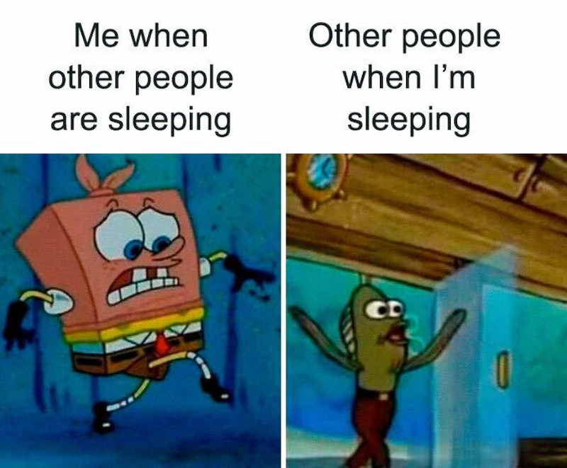 Me when other people are sleeping Other people when I'm sleeping CD 0
