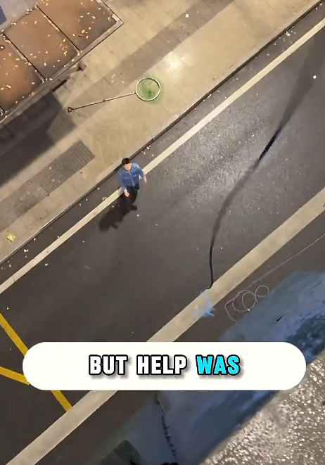 BUT HELP WAS