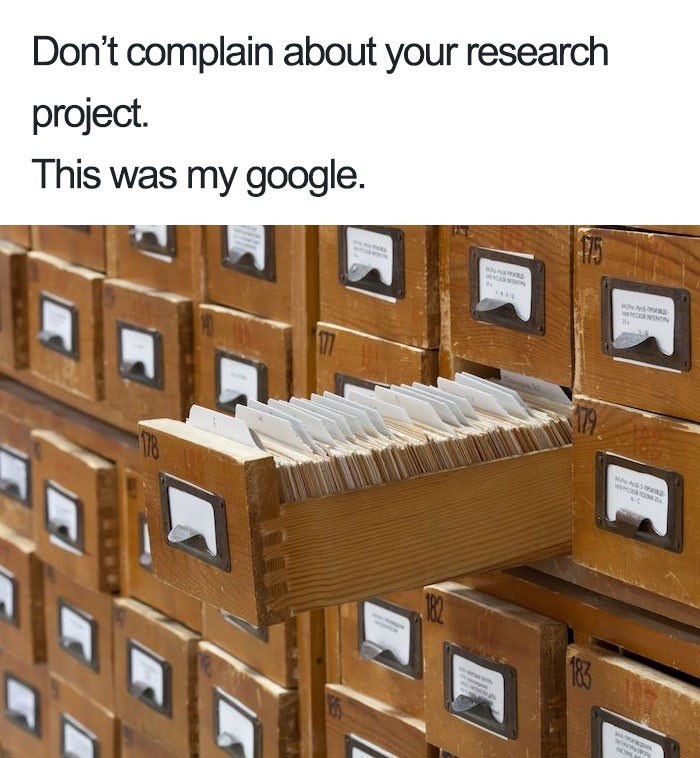 Don't complain about your research project. This was my google. 1436 W 183