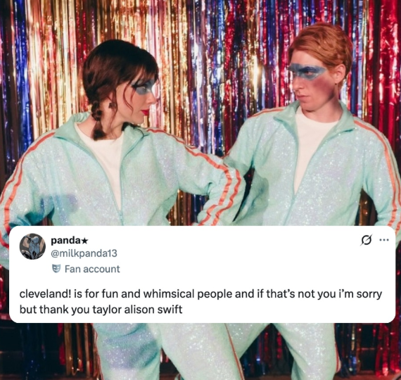 panda⭑ @milkpanda13 Fan account cleveland! is for fun and whimsical people and if that's not you i'm sorry but thank you taylor alison swift