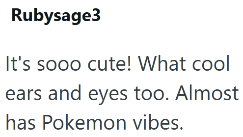 Rubysage3 It's sooo cute! What cool ears and eyes too. Almost has Pokemon vibes.