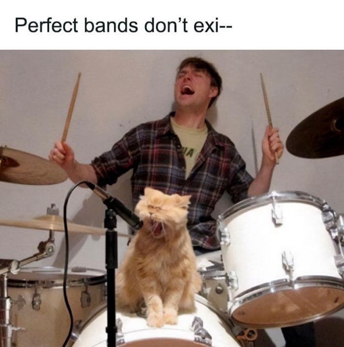 Perfect bands don't exi-- A