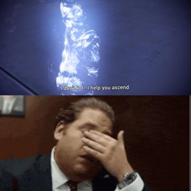 I don't k 1. I help you ascend