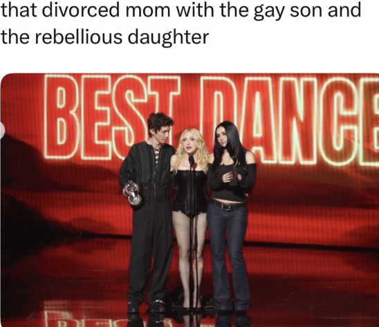 that divorced mom with the gay son and the rebellious daughter BEST PANCE