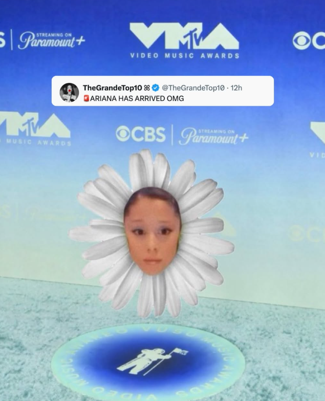 5 Paramount+ STREAMING ON MUSIC AWARDS VMA VIDEO MUSIC AWARDS TheGrandeTop10 @TheGrandeTop10 - 12h ARIANA HAS ARRIVED OMG OCBS Paramount+ OC VID