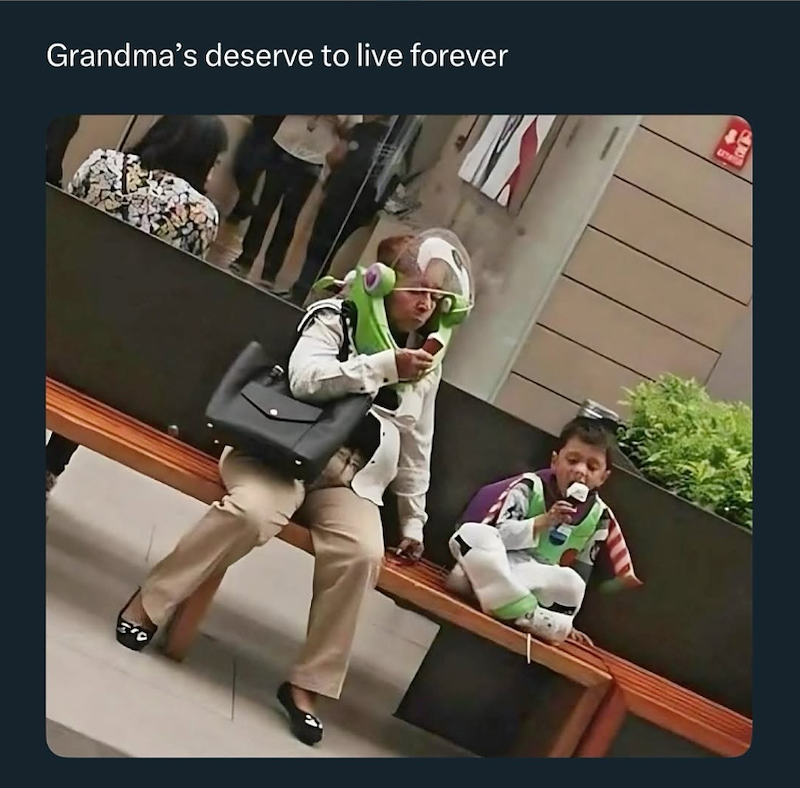 Grandma's deserve to live forever