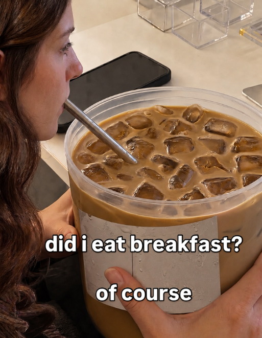 did i eat breakfast? of course