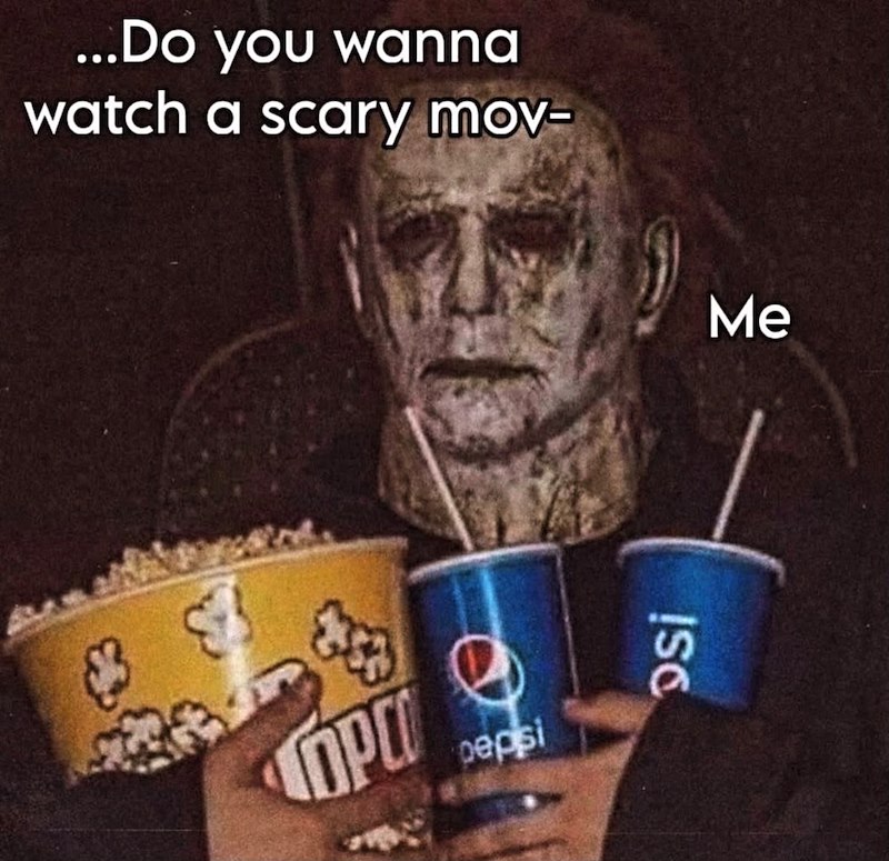 ...Do you wanna watch a scary mov- Me ISC 0 ПРЕС pepsi
