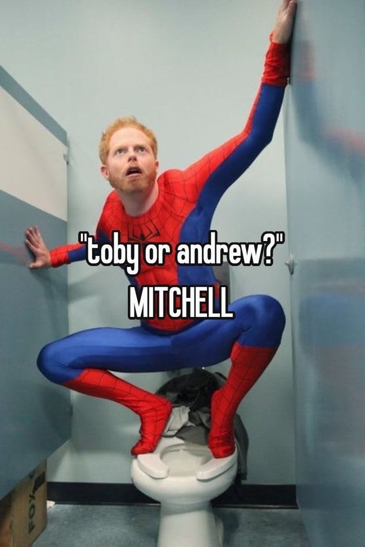 "toby or andrew?" MITCHELL