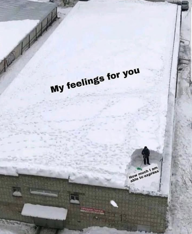 My feelings for you How much I am able to express
