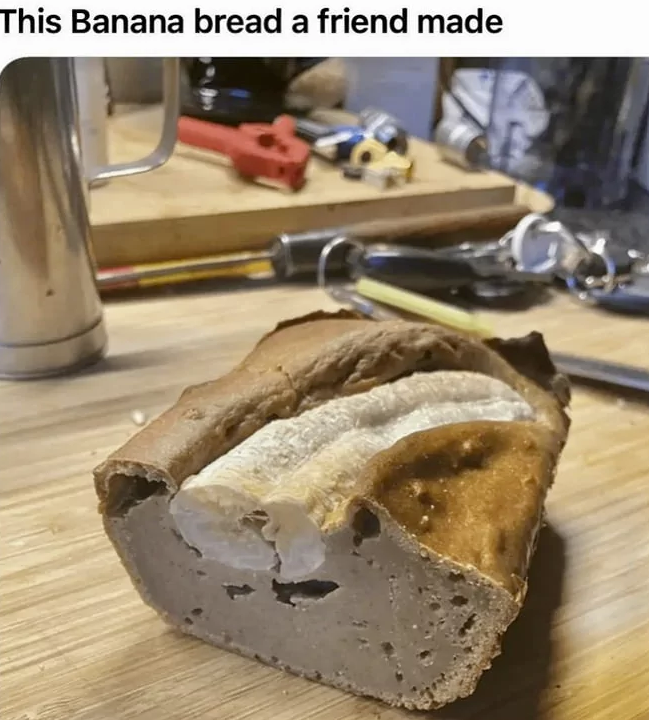 This Banana bread a friend made