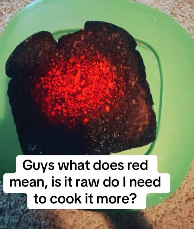 Guys what does red mean, is it raw do I need to cook it more?